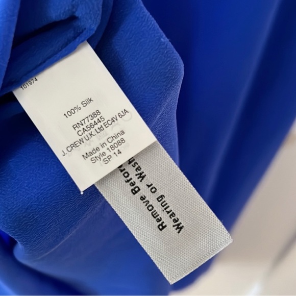 ISO - IN SEARCH OF COBALT BLUE SILK DRESS - Picture 2 of 2